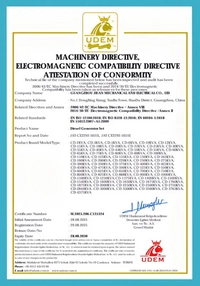 CE (Diesel Generator Set)